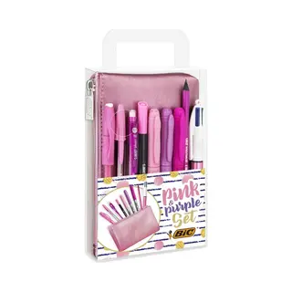 Bic Pink & Purple Party Set