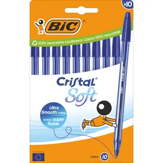 Bic 516357 balpen Blauw Stick balpen 10 stuk(s)