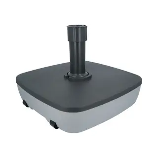 Kopu Vulbare Parasolvoet Verrijdbaar Eco Concept Vierkant - Vulbaar Tot 40 Kg - Grijs