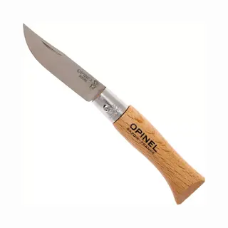 Opinel Messer Inox Natural, Braun, S, 121040.0