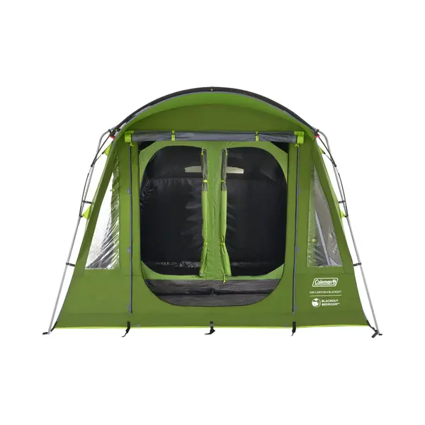 Coleman Oak Canyon 4 BlackOut Tent | 4 Man Family Tunnel Tent With 2 Special Darkened Bedrooms And Living Area | 4 Person Camping Tent | 4500mm thumbnail