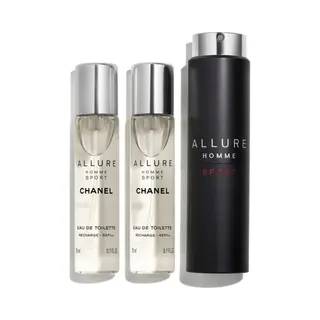 Chanel Allure Homme Sport Eau De Toilette 3 x 20ml