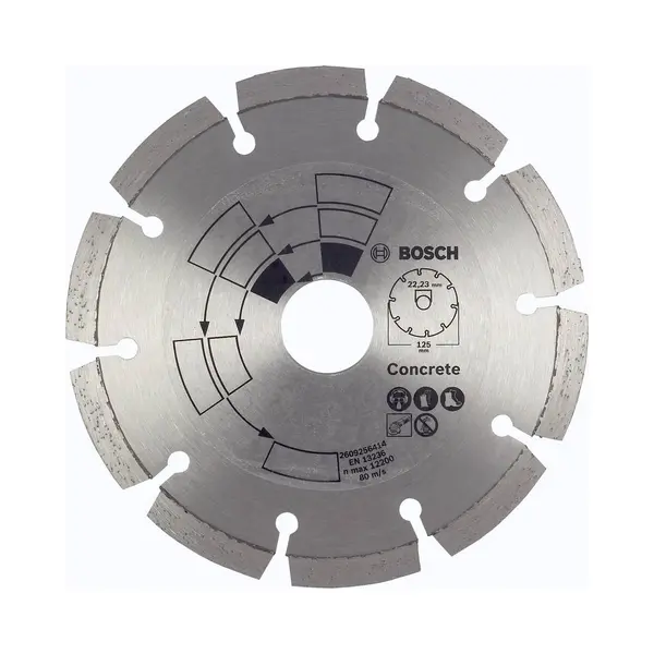 Bosch 2609256414 12,5 cm Segmentierte Radkranzdiamanttrennscheibe thumbnail