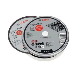 Doorslijpschijf Recht Standard For Inox Standaard 125x1mm - Bosch