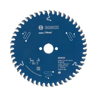 Bosch 2608644018 Expert Circular Saw Blade 160x20x1.6mm 48 Teeth