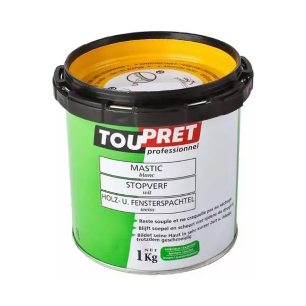 Toupret Stopverf Wit 1 Kg thumbnail