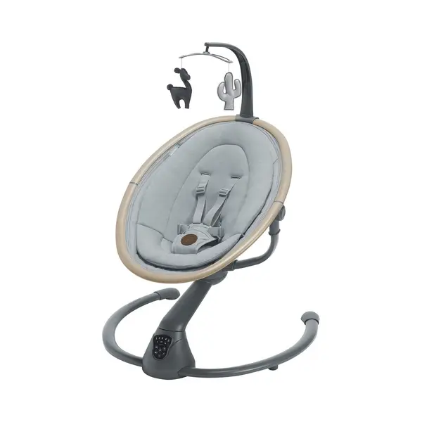 Maxi-Cosi Cassia Babywippe Elektrisch, 0–6 Monate, Max. 9 Kg, Babyschaukel Elektrisch, 12 Melodien, 360°-Sitzdrehung, Automatische thumbnail