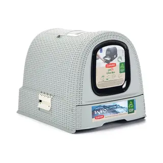 Curver Curver Cat Tray Grs 51X38, 5X39, 5 Curver - Litter Box - Grey, One Size, Grey