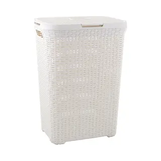 Curver Style 3253920707000 laundry basket 60 L Square Rattan White