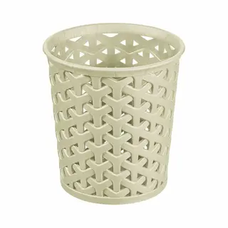 Curver Style 218656 vuilnisbak 1,6 l Rond Kunststof Crème