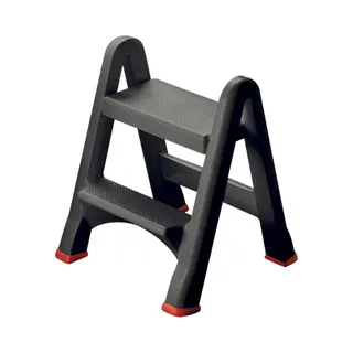 Curver R034721 Trittleiter Polypropylen (Pp) Grau, Rot