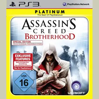 Ubisoft Assassin's Creed: Brotherhood (Platinum), PS3 English PlayStation 3