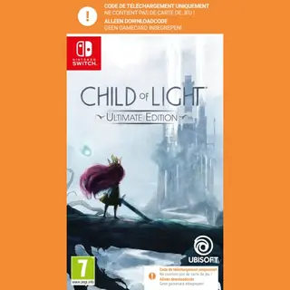 Ubisoft Child Of Light - Ultimate Remaster - Code In A Box - Nintendo Switch