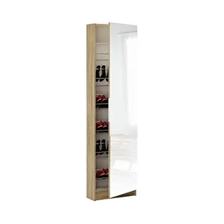 Belfurn Kesta - Zapatero Schoenenkast Hout - Bruin/Wit
