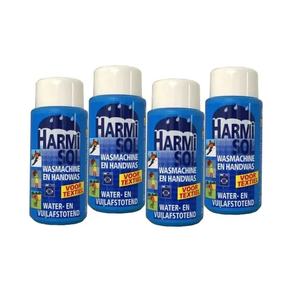 4-pak Harmisol Vloeibaar Waterdicht Voor Textiel 4x 200 Ml thumbnail
