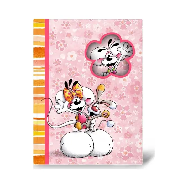 Diddl - Notitie Boek Met Harde Kaft - Diddlina In Roze thumbnail
