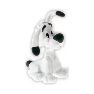 Plastoy Asterix Idefix Zittende Figuur, Hars, 4 Cm