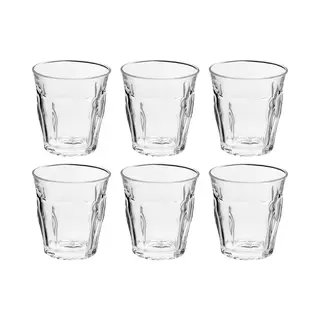 Bormioli Rocco Glas Duralex Picardie Becher 200 Ml 6er Set, Glas