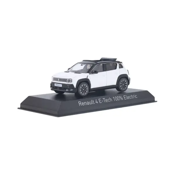 Renault 4 E-Tech Electric 2025 Glacier Wit - Model 1/43 - Norev thumbnail
