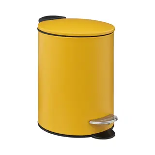 5 five simply smart 5five - Soft Close Metalen Afvalemmer 3l Colorama Geel