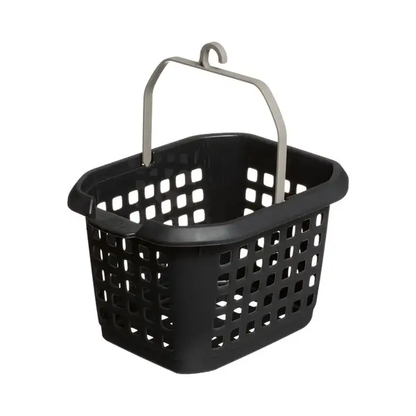 5 five simply smart 5five Hugger Wasmand 2 L Grijs – Ventilatiegaten – Licht – Eenvoudige Opslag – Opbergmand Van Kunststof thumbnail