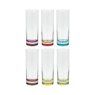 Secret de Gourmet 6er-Set Colori'Eau 31 Cl Hohe Gläser