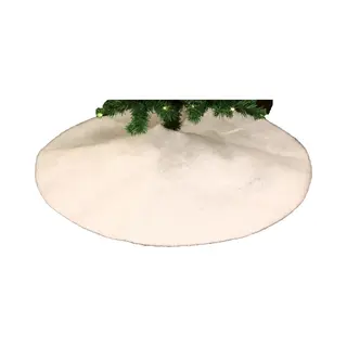 Schneematte, 100 Cm, Polyester, Weiß - Fééric Lights And Christmas