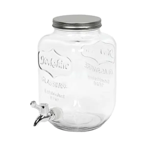 Jja 135887 Drankdispenser, Kunststof, Kleur Willekeurig, 4 L thumbnail
