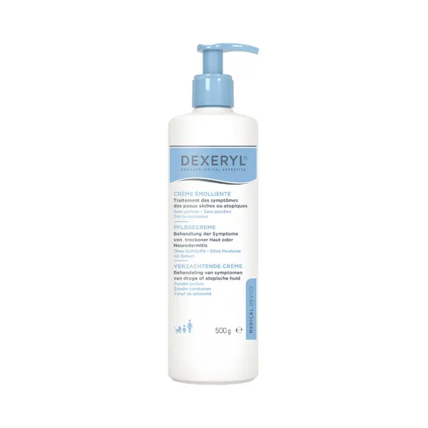 Dexeryl Creme, Pflege Und Schutz Für Trockene Haut Insbesondere Bei Verschiedenen Hauterkrankungen Wie Neurodermitis. Parfümfrei Und Ohne Parabene, thumbnail