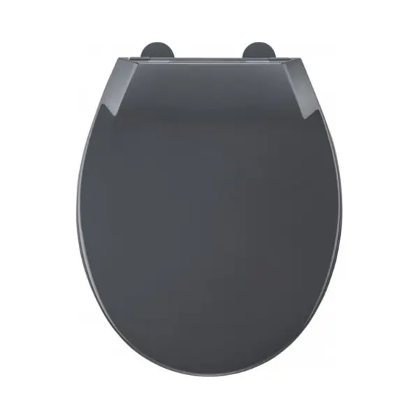 Allibert All-821063 toiletbril Harde toiletbril Kunststof Grijs thumbnail