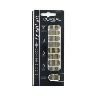 L'Oréal Paris L'Oreal Paris Color Riche Nail Art - 8 Or Lame - Nagelstickers