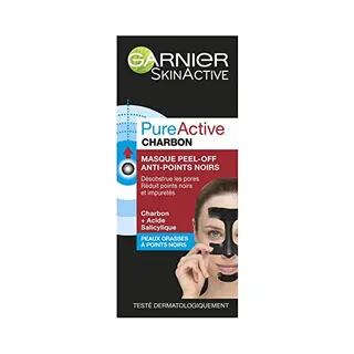 Garnier PureActive Peel-Off Masker Charcoal 50 Ml
