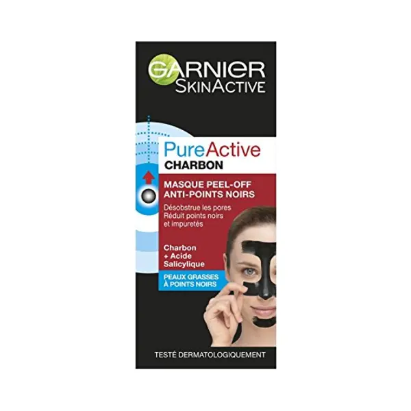 Garnier PureActive Peel-Off Masker Charcoal 50 Ml thumbnail