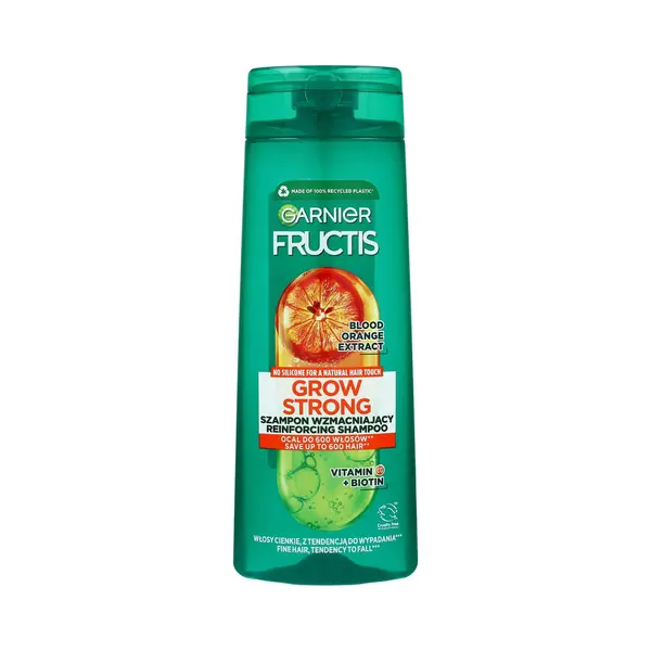 Garnier, Shampoo + Conditioner, Fructis Grow Strong Versterkende Shampoo Oranje 400ml thumbnail
