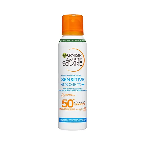 Gratis, Garnier Ambre Solaire Sensitive Expert+ Dry Mist Spray Spf 50+ 150 Ml thumbnail