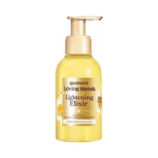 Garnier Loving Blends - Lightening Elixir - Geleidelijk Verhelderend Blond Serum - Sun-Kissed Chamomile & Bloemenhoning - Blond Haar & Highlights -