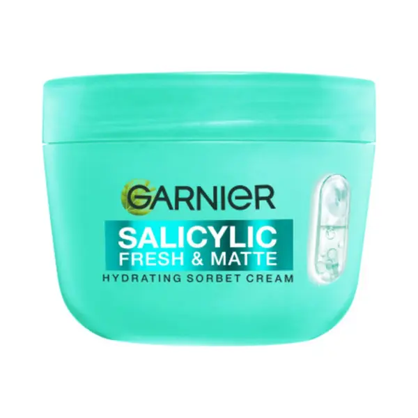 Garnier Salicylic Fresh & Matte Hydraterende Sorbet Crème - 85 Ml thumbnail