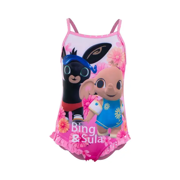 Bing Bunny Bing & Sula Badpak - Roze - Maat 116 thumbnail