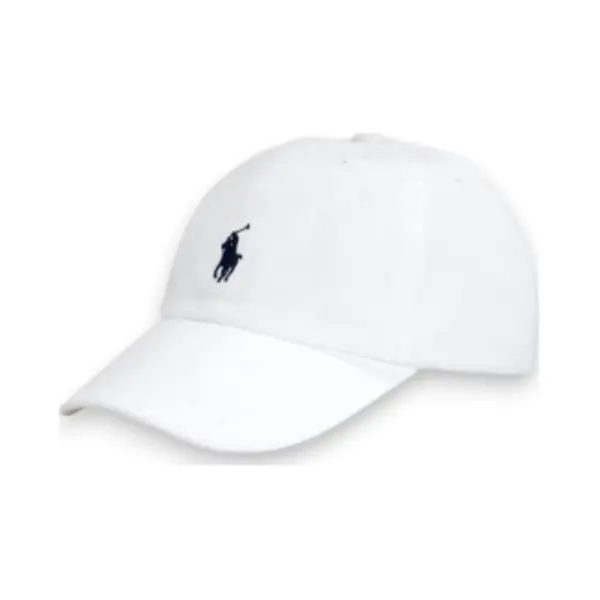 Polo Ralph Lauren Unisex For Kids. 323552489001 White Cotton Chino Cap (Osfa), Casual, Children's Fashion thumbnail