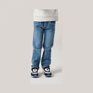 Vertbaudet Onverwoestbare Rechte Relaxjeans Jongens, Eenvoudig Aan Te Trekken Double Stone