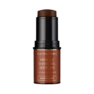 Max Factor, Liquid Miracle Sheer Gel Bronzer, Deep Bronze (Deep Brown), Stick Packaging