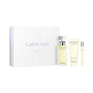 Calvin Klein Eternity Set Edp 100 Ml + Lozione Corpo + Miniatura Da Viaggio Utile Originale