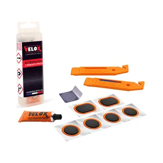 Velox Puncture Repair Kit Tire Levers+Patches