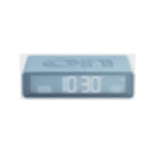 Lexon Flip Classic Digitale wekker Lichtblauw