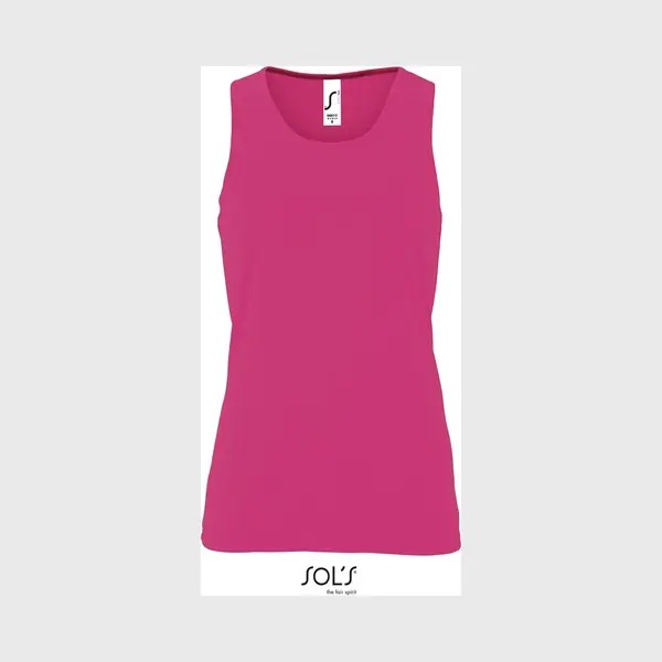 Sol'S Women´s Sports Tank Top Sporty L02117 - Neon Pink - L thumbnail