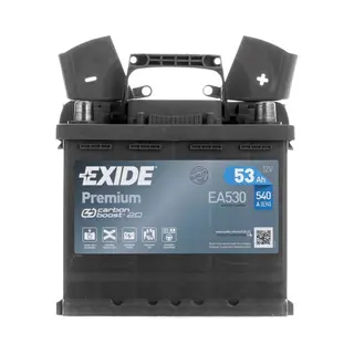 Exide EA530 Premium Carbon Boost Autobatterie 12V 53Ah 540A