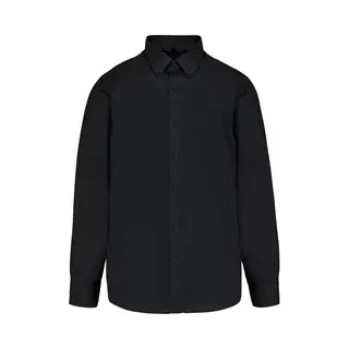 Kariban, Herren, Hemden, Sans Repassage, Schwarz, (Xxl)