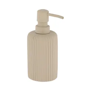 Tendance Zeeppompje 101 Series - Taupe - Geribbeld - Ps - D7 X H17 Cm - 230 Ml - Badkamer