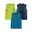 Blauw,Geel,Marineblauw