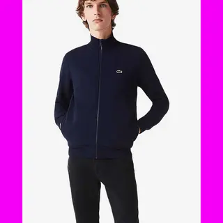 Lacoste Core Lifestyle Zip Hoodie Men Dark_blue, Size, S
